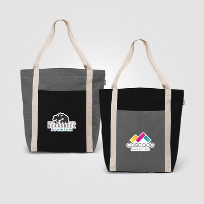 Spun - Recycled Cotton Blend Tote Bag - Heat Transfer