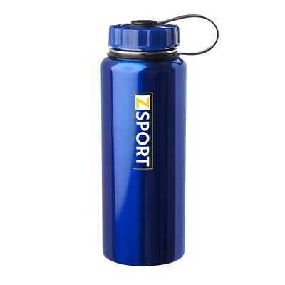 34 oz. Nitro Stainless Steel Water Bottle (2 Color Imprint)