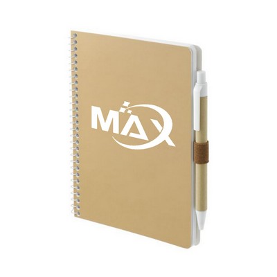 Custom Spiral Journal With Pen