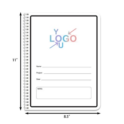 Carbonless Lab Notebook in Scientific Grid Format