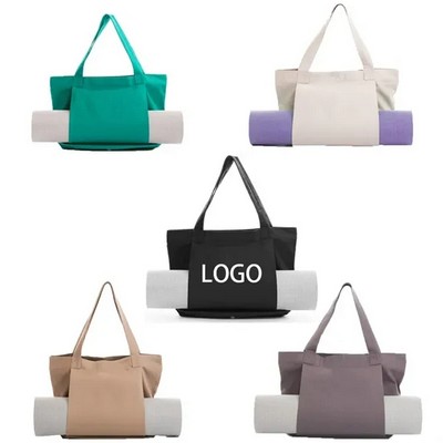 Canvas Tote Yoga Mat Bag