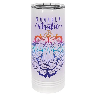 Polar Camel 22 oz. Skinny Tumbler w/ Slider Lid