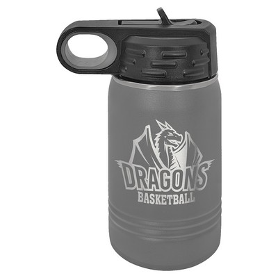 Polar Camel 12 oz. Gray Water Bottle