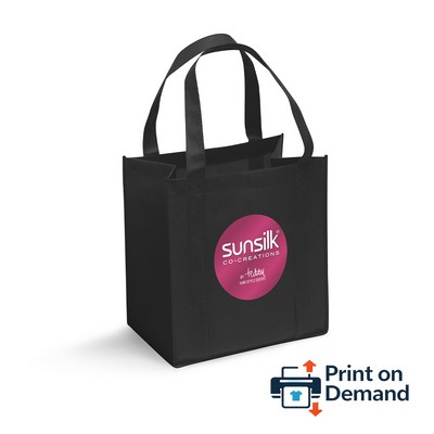 Heat Transfer Large Grocery Tote Bag (Print On Demand)