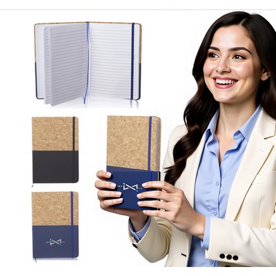 Vineyard Cork Hard Cover Note Book