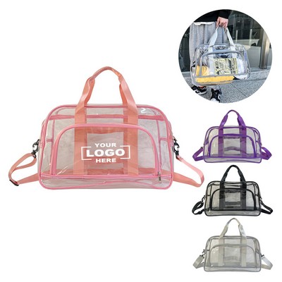Pvc Clear Travel Duffle Bag