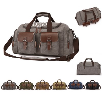 Waterproof Canvas Travel Duffel Bag