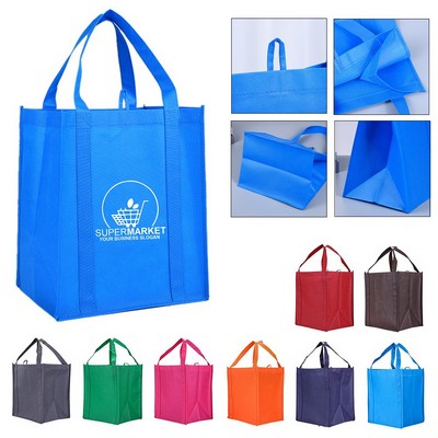 Non-woven Shopping Tote Bag with Bottom Board