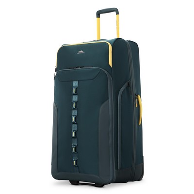High Sierra Hi-Life Large Wheeled Green Duffel