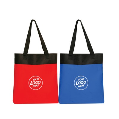 Two Tone Deluxe Tote Bags