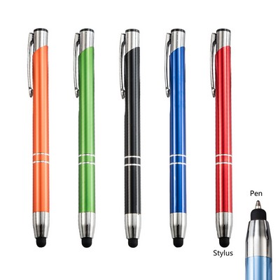 2-in-1 Stylus Metal Pen