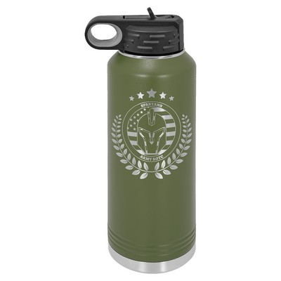 Polar Camel 40 oz. Olive Green Water Bottle