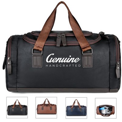 PU Leather Sport Travel Bag