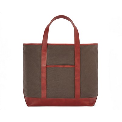 Holderness & Bourne The Travis Tote Bag Cotton Twill