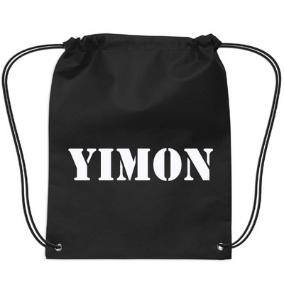 17" x 14" Non Woven Drawstring Backpack