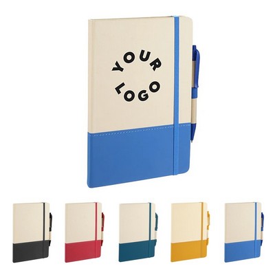 FSC® 5"x 7" Paper Bound Notebook Journal
