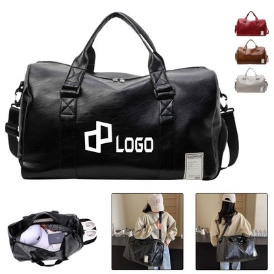 Leather Travel Duffel Bags