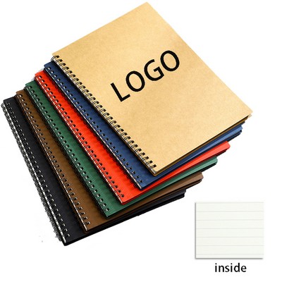 7" x 10" Eco Friendly Lined Spiral Notebook