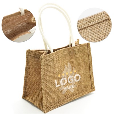 Jute Handbag Burlap Tote Bags