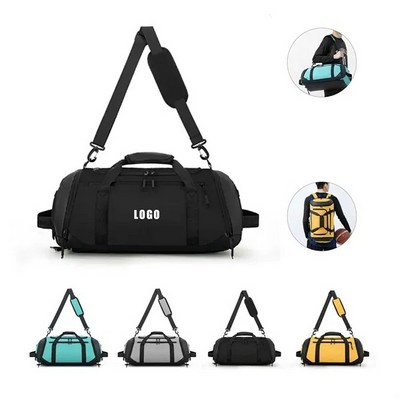 Gym Duffel Bag with Shoe Compartment