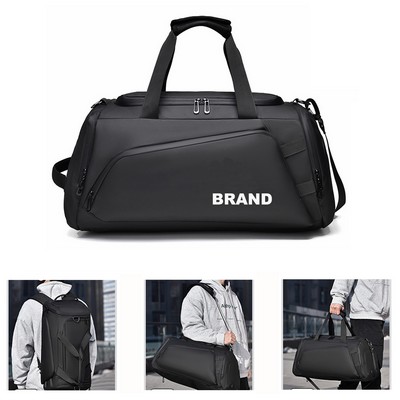Waterproof Duffle Bag with Shoes Compartment