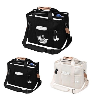 Large Adjustable Canvas Tote Bag