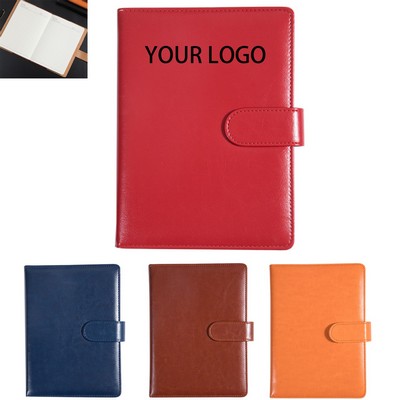 Professional A5 Faux Leather Office Notebook