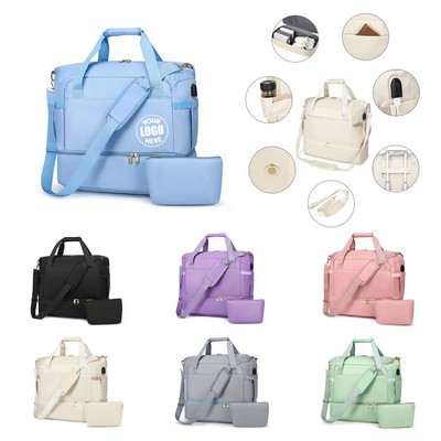 Travel Bag with Detachable Compartments