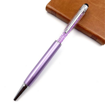 Colorful Crystal Stylus Pen