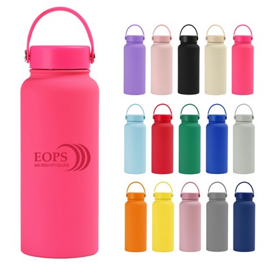 34 oz Stainless Steel Outdoor Tumbler With Lid