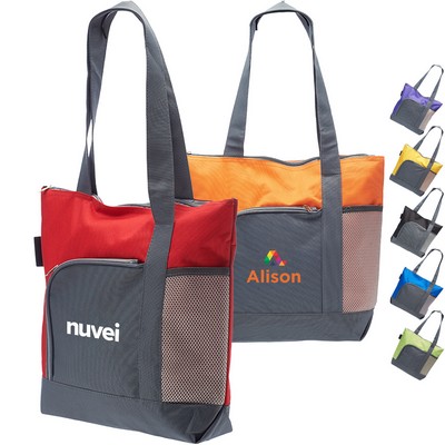 Go Getter Sport Beach Tote Bags (16.5" x 14.5")