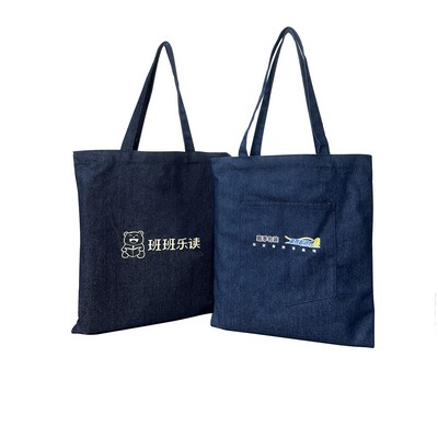 Denim Tote Bag