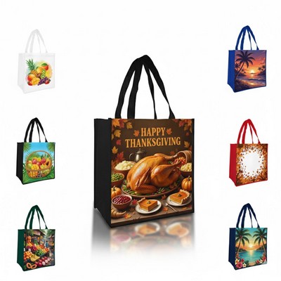 Laminated Non Woven Matte Custom Tote