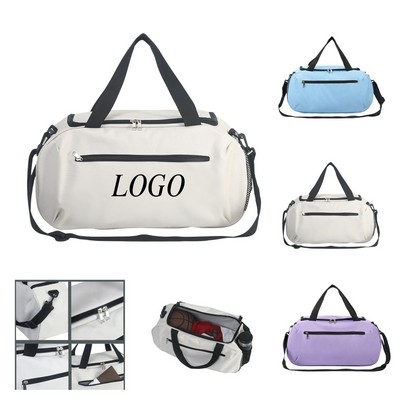 Oxford Fabric Gym Shoulder Bag