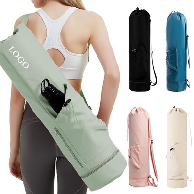 Canvas Tote Bag With Yoga Mat