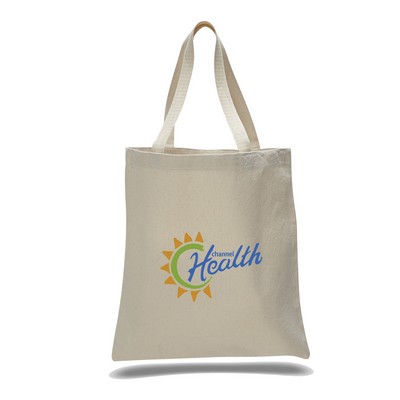 Canvas Promo Tote Bag - Natural