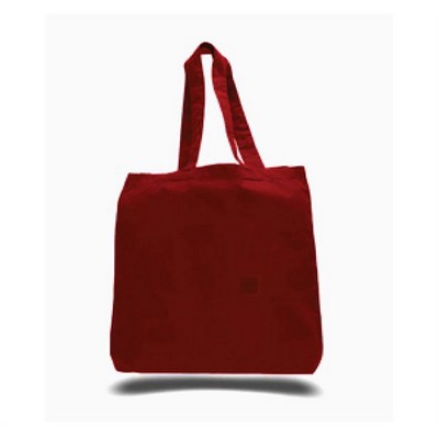 Cotton Tote Bag with Bottom Gusset