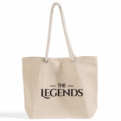 Rope Handle On-The-Go Tote