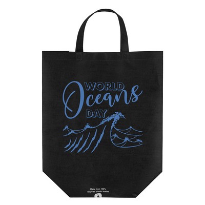 Ocean™ - R-PET Non-Woven Totes - Screen Print (15" x 6 1/2" x 15")