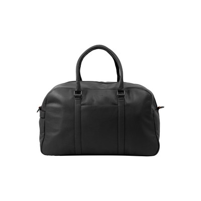 Champs Luggage Onyx Collection Leather Duffle Bag Size One Size - Black