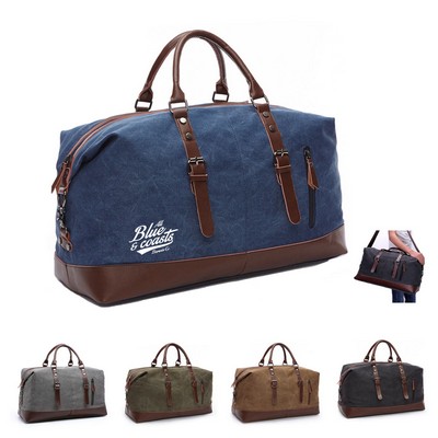 Canvas Duffel Tote Bag