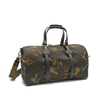 Bee Waxed Canvas Camouflage Duffle Bag