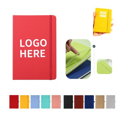 A6 Premium PU-bound Journal with Secure Strap