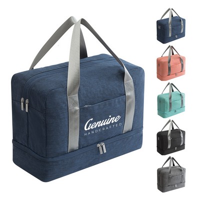 Travel Bag with Shoe Compartment