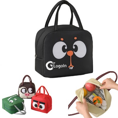 Insulated Lunch Tote Bag Small Cooler Box Waterproof Cartoon