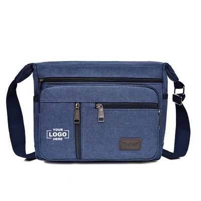 Canvas Casual Laptop Messenger Bag
