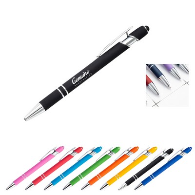 Anti-slip Metal Ballpoint Pen