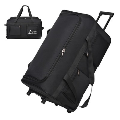 Large-Capacity Wheeled Travel Luggage Bag