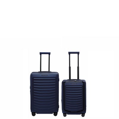 Bric's Porsche Roadster By Bric's 21 And 27 Inch Expandable Set Luggage - Blue Matte