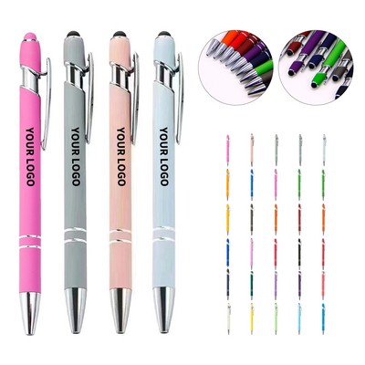 Aluminum Click Stylus Writing Pen
